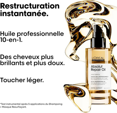 L'Oréal Professionnel absolut Repair Huile 10 en 1 cheveux secs et abîmés 90ml seven-dz