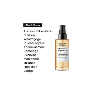 L'Oréal Professionnel absolut Repair Huile 10 en 1 cheveux secs et abîmés 90ml seven-dz
