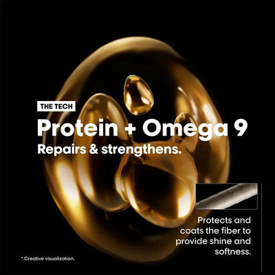 L'Oréal Professionnel Série Expert Absolut Repair Shampoing aux protéines et Oméga-9, cheveux secs et abîmés 1500 ml seven-dz