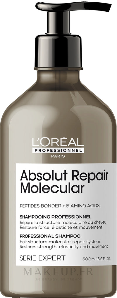 L'Oréal Professionnel  série expert Shampooing Absolut Repair Molecular Tous Types de Cheveux Abîmés 1500ml Seven-Dz