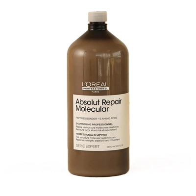L'Oréal Professionnel  série expert Shampooing Absolut Repair Molecular Tous Types de Cheveux Abîmés 1500ml Seven-Dz